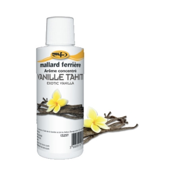 Arômes concentrés : Vanille Tahiti -  125 ml
