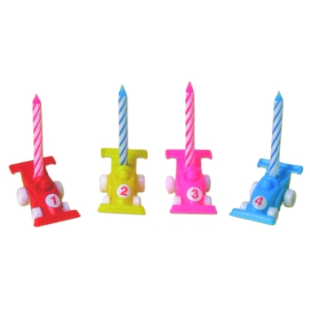 Bougie Formule 1 blister de 4