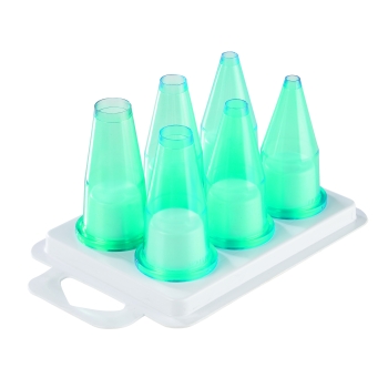 Assortiment 6 douilles polycarbonate Unies
