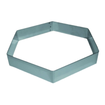 Hexagone inox pour Mousse