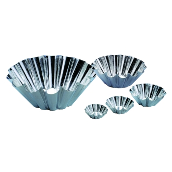 Brioche fond plat fer-blanc