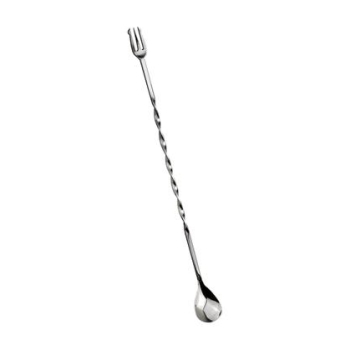 Cuillere cocktail inox 22,5 cm 