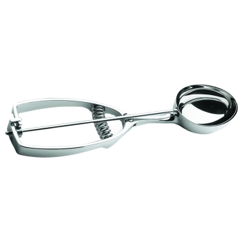 Cuillère à glace ovale inox