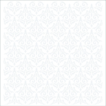 Serviette non tissée Arabesque 1 pli - 40 x 40 cm - 50 unités