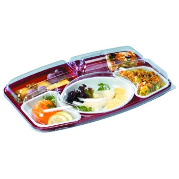 Kit plateau Prestige 5 compartiments - 15 unités