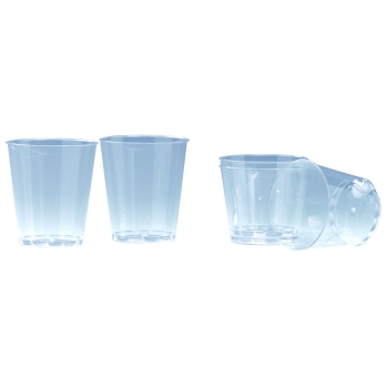 Verre plastique cristal - 40 unités