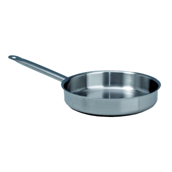 Sauteuse Evasée professionnelle inox tous feux Tradition Ø 28 cm