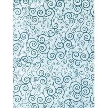 Papier cadeau arabesques argent