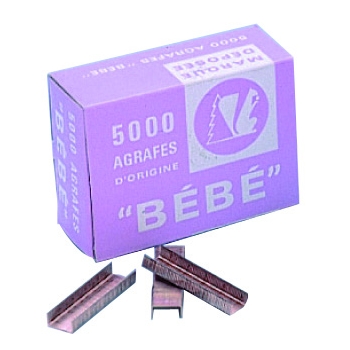 Agrafes pour agrafeuse référence 72506/F