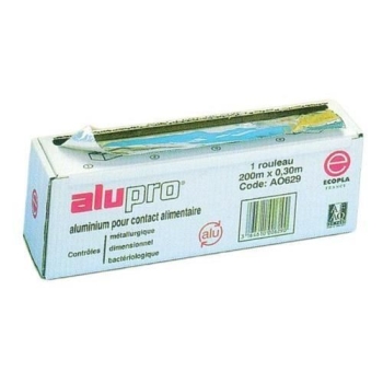 Rouleau Aluminium en boite distributrice