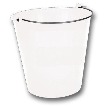 Seau plastique eco 12 L - 28.5 cm x 28 ø cm