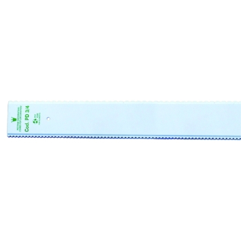 Peigne à décors plastique rayures moyenne pd 3/4
