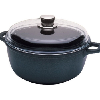 Cocotte ronde avec couvercle - plusieurs dimensions 