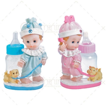 Bébé Biberon - 17 cm 