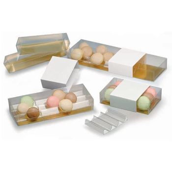 Boîte à macarons PVC