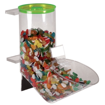 Tube à bonbons plexiglass
