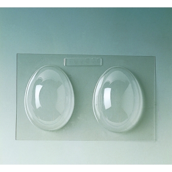Plaque Pâques PM - 2 demi-coquilles unies 2
