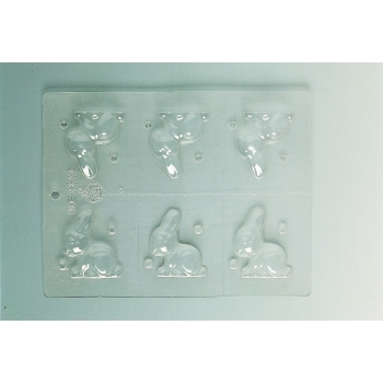Plaque Pâques PM - Lapin