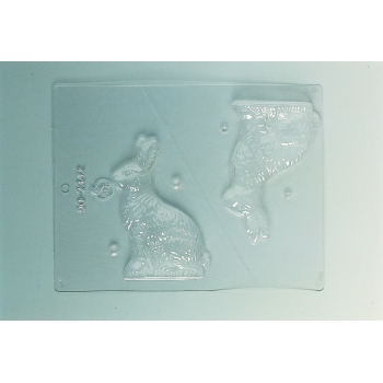 Plaque Pâques PM - Lapin assis 2