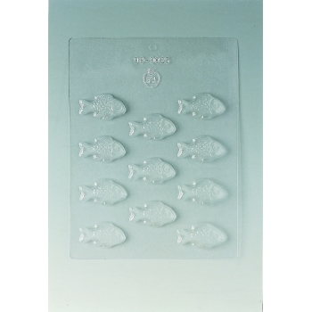 Plaque Pâques PM - 11 poissons