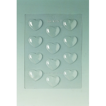 Plaque Pâques PM - 12 coeurs