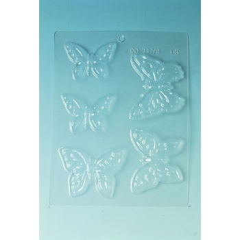 Plaque Divers - 5 papillons