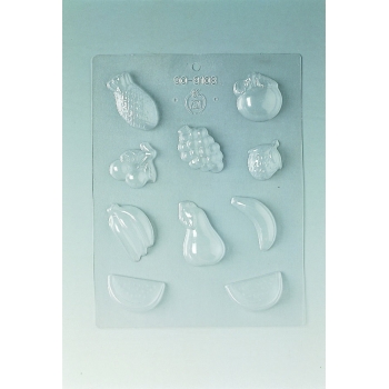 Plaque Divers - 10 fruits