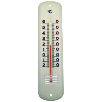 Thermomètre ambiance plastique -20°C + 60°C