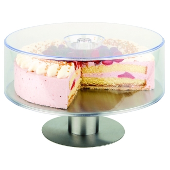Plateau tournant inox