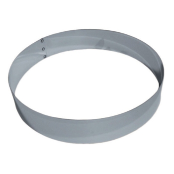 Cercle inox "Mousse" hauteur 4.5 cm