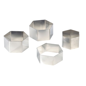 Nonnettes hexagonales inox