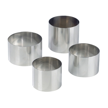 Nonnettes rondes inox