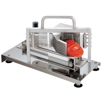 Coupe tomates et agrumes en rondelles inox