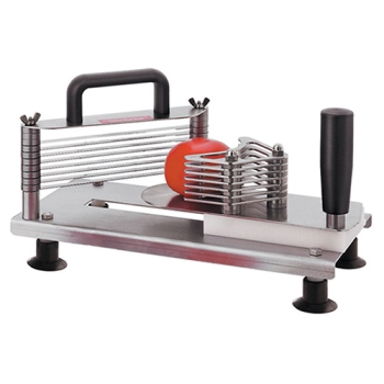 Mini coupe tomates et agrumes en rondelles inox