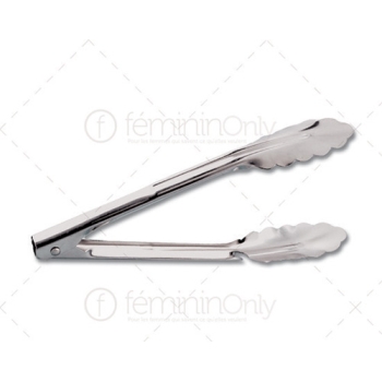 Pince crudités inox