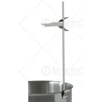 Support Fouet inox