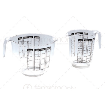 Pot gradué plastique