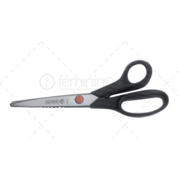 Ciseaux crantés pour le travail du sucre-inox-21 cm