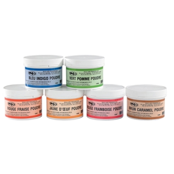 Colorant Poudre Concentré Alimentaire, Hydrosoluble - 50 ou 100 g