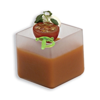 Cube 6cl effet givré - 12 pièces 