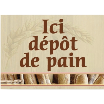 Pancarte 20 X 15 cm avec fil nylon