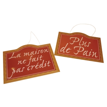 Pancarte 20 X 15 cm