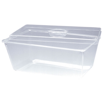 Coffret Carré plexi embouti avec couvercle 