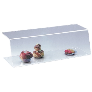 Vitrine ouverte basse plexi