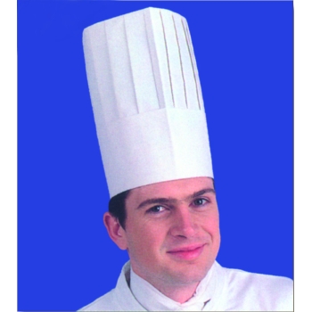 Toque de chef papier 2 "taille réglable" - 10 unités