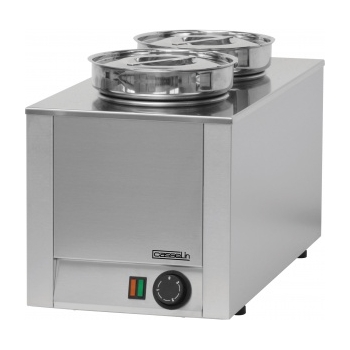 Bain marie à sauce 2 cuves