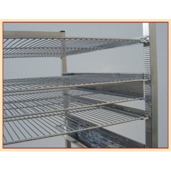 Kit de 2 glissières amovibles inox "VARICAP" - 1
