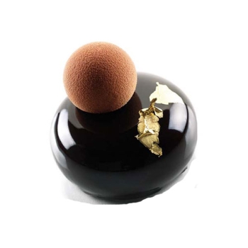 Moule silicone 8 ronds bombés (STONE) - 8x85 ml