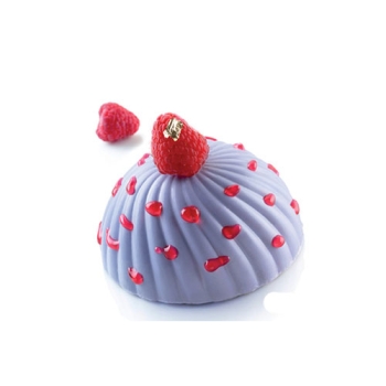 Moule silicone 6 demi sphères vrillées (PARFUM) - 6x108 ml - En collaboration avec Jerôme De Oliveira