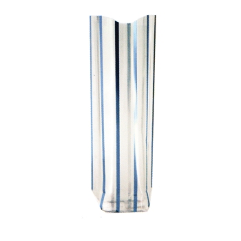 Sac polypropylène bandelettes argent